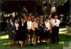 Familia Delibes Setién celebrando el cumpleaños de Concha Delibes Setién en El Montico.