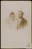 Fotografía de boda de Luis Delibes Cortés y su mujer Carmen.