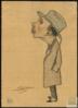 Caricatura de Adolfo Delibes Cortés.