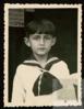 Germán Delibes de Castro el día de su primera comunión.