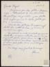 Carta de John Ulbricht a Miguel Delibes Setién, agradeciéndole las fotos enviadas para un retrato.