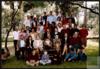Familias Delibes Setién y Delibes de Castro junto con sus cónyuges e hijos, en la celebración en ...