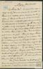 Carta de Nicolás Echánove a su primo Francisco Antonio de Echánove Echánove.