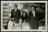 Miguel Delibes Setién y Ángeles de Castro Ruiz, junto a Manuel Arce y Teresa Santamatilde.