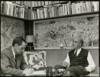 Miguel Delibes Setién entrevista a José María Gironella en su casa de Barcelona.