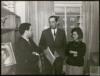 Miguel Delibes Setién con Juan Molina y la mujer de éste Teresa Muro.