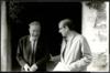 Miguel Delibes Setién con Josep Pla, en Palafrugell (Gerona).
