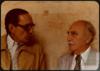 Miguel Delibes Setién y Francisco Ayala en Salamanca.