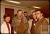 Miguel Delibes Setién con un grupo de personas.