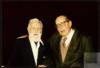 Miguel Delibes Setién y Francisco Pino.