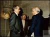 Miguel Delibes Setién con José María Rodero y Juan Antonio Quintana.