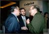 Miguel Delibes Setién en el acto de aniversario de los 25 años de la Agencia Colpisa.