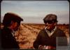 Miguel Delibes Setién y Carlos Turón, en Arroyo Morón (Ciudad Real).