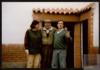Miguel Delibes Setién junto a Gabino Ruiz y su mujer, en Alcaraz (Albacete).