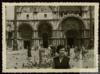Ángeles de Castro Ruiz en la Plaza de San Marcos de Venecia (Italia).