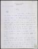 Carta de Ricardo Gullón a Miguel Delibes Setién, sobre recorte de prensa de la reseña dedicada a ...