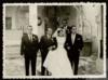 Los hermanos Miguel, Adolfo, José Ramón y Federico Delibes Setién junto a Carmen Senna-Cheribbo, ...