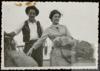Ángeles de Castro Ruiz durante su viaje por la Isla de Tenerife (Santa Cruz de Tenerife).