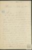 Carta de Gertrudis a su tío Francisco Antonio de Echánove Echánove.