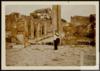 Ángeles de Castro Ruiz en Pompeya (Italia).