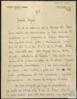 Carta de Santiago Rodríguez Santerbás a Miguel Delibes Setién.