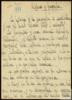 Material docente manuscrito por Ángeles de Castro Ruiz, sobre Historia y Geografía.