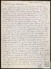 Carta de Rod Ganses a Miguel Delibes Setién, agradeciendo el trato familiar recibido.