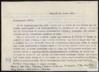 Carta de Jar Rosendorfský a Miguel Delibes Setién.