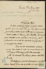 Carta de Antonio Fernando de Echánove Arcocha a Francisco Antonio de Echánove Echánove, sobre asu...