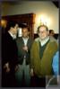 Miguel Delibes Setién y su hijo Juan Delibes junto a Miguel Induráin Larraya.