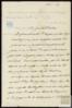 Carta de Antonio Fernando de Echánove Echánove a su abuela, sobre asuntos familiares.