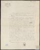 Carta de Manuel Arce a Miguel Delibes Setién.