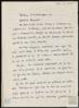 Carta de Bernardo de Arrizabalaga a Miguel Delibes Setién.