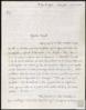 Carta de Jean Tena a Miguel Delibes Setién.
