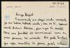 Carta de Carlos Puerto a Miguel Delibes Setién, sobre admiración hacia su figura.