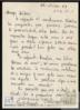 Carta de Baltasar Porcel a Miguel Delibes Setién.