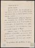 Carta de Bernardo de Arrizabalaga a Miguel Delibes Setién, sobre religión y cuestiones personales.