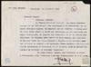 Carta de José María Gironella a Miguel Delibes Setién.