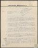 Carta de José Vergés a Miguel Delibes Setién.