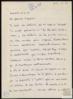 Carta de  Bernardo de Arrizabalaga a Miguel Delibes Setién.