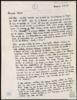 Carta de Isaac Montero a Miguel Delibes Setién.