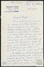 Carta de Gonzalo Arias a Miguel Delibes Setién.
