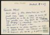 Carta de Isaac Montero a Miguel Delibes Setién.