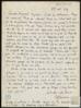 Carta de Mariano García Landa a Miguel Delibes Setién.