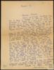 Carta de Manuel Leguineche a Miguel Delibes Setién.