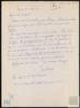 Carta de Julián Marías a Miguel Delibes Setién, sobre fecha para una escapada a la Laguna Negra (...