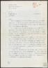 Carta de Gerhard Becker a Miguel Delibes Setién.