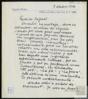 Carta de Gonzalo Sobejano a Miguel Delibes Setién.