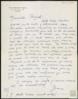 Carta de Jesús Fernández Santos a Miguel Delibes Setién.