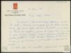 Carta de José María Castro Calvo a Miguel Delibes Setién, sobre el accidente del segundo durante ...